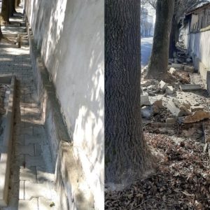 „По всички правила“ – в Севлиево започна ремонт на току-що ремонтиран тротоар
